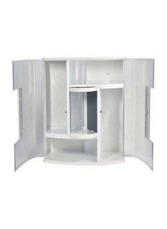 Primanova Primanova093 Bath Cabinet with Rotating Mirror Medicine Cabinet pink  - Image 4