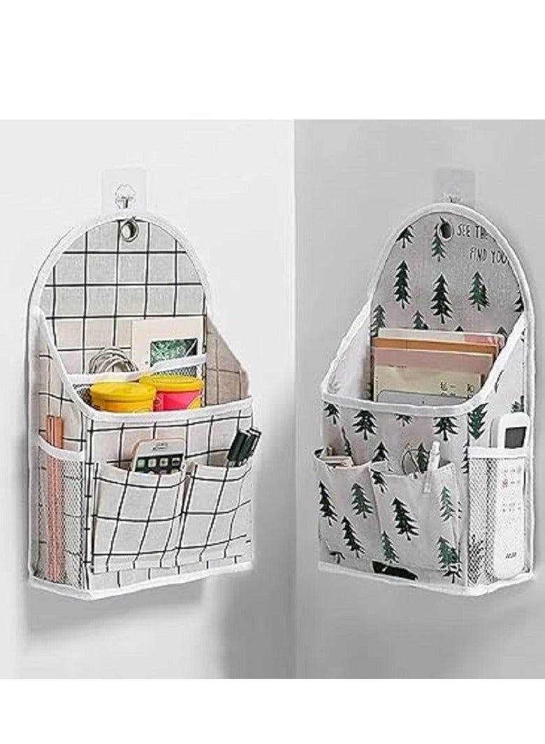 Hanging Organizer Bag with Adhesive Hooks - Smart, Space-Saving Organization - Image 4