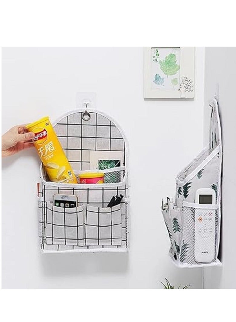 Hanging Organizer Bag with Adhesive Hooks - Smart, Space-Saving Organization - Image 2