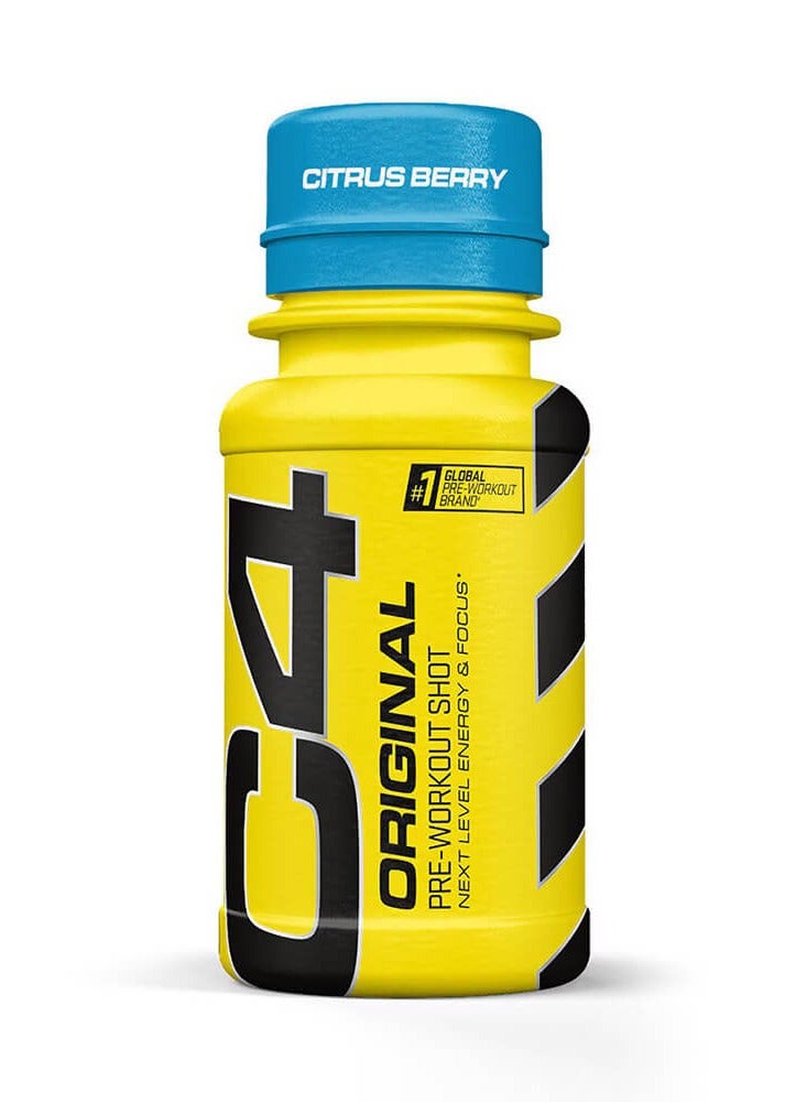 C4 Original Pre-Workout Shot 60ML Citrus Berry - Image 1