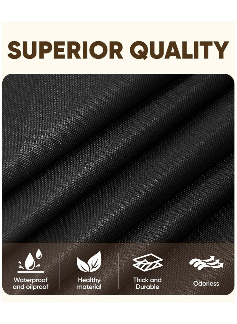 YIM-VIBEHAUS Disposable Table Cloth 137 x 274cm Table Cloths for Party, Plastic Tablecloths for Rectangle Tables, Waterproof & Sturdy Decorative Table Cover for Dining, Wedding, Outdoor - Image 3