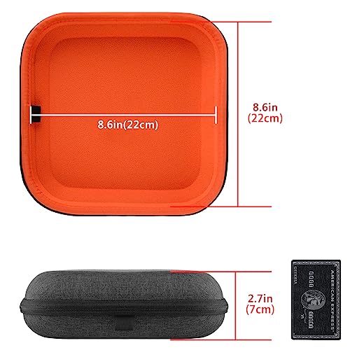 Geekria Shield Headphones Case Compatible with Apple AirPods Max Headphones, Replacement Hard Shell Travel Carrying Bag with Cable Storage (Dark Gray) - Image 4