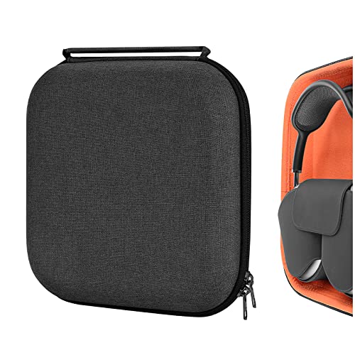 Geekria Shield Headphones Case Compatible with Apple AirPods Max Headphones, Replacement Hard Shell Travel Carrying Bag with Cable Storage (Dark Gray) - Image 1