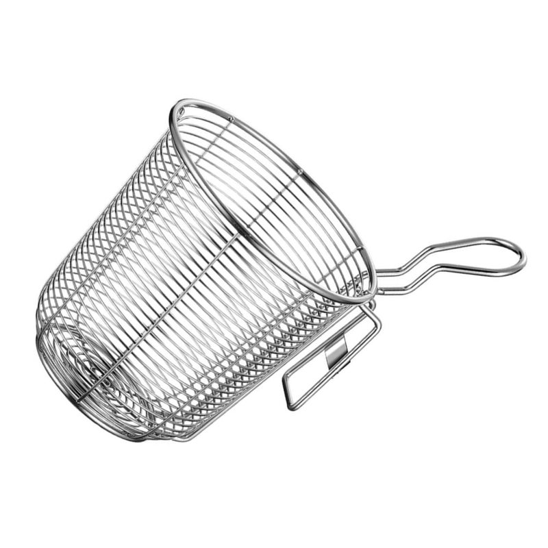Stainless Steel Mesh Strainer With Handle Colander For Pasta Noodles Hot Pot Kitchen Use - Image 2