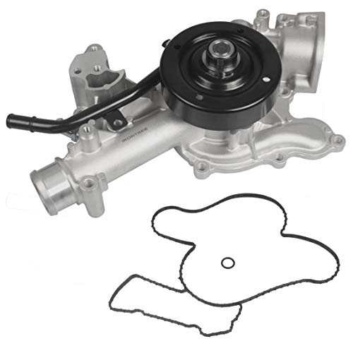 IRONTREE AW7168 Professional Water Pump Kit with Gasket Compatible with 04-08 Dodge Durango,03-08 Dodge Ram 1500 2500 3500,07-08 Chrysler Aspen, 5.7L V8 Engine, OE Replacement # 53021380AG 53021380BB - Image 1