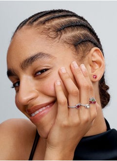 PANDORA Elevated Red Heart Ring  - Image 4