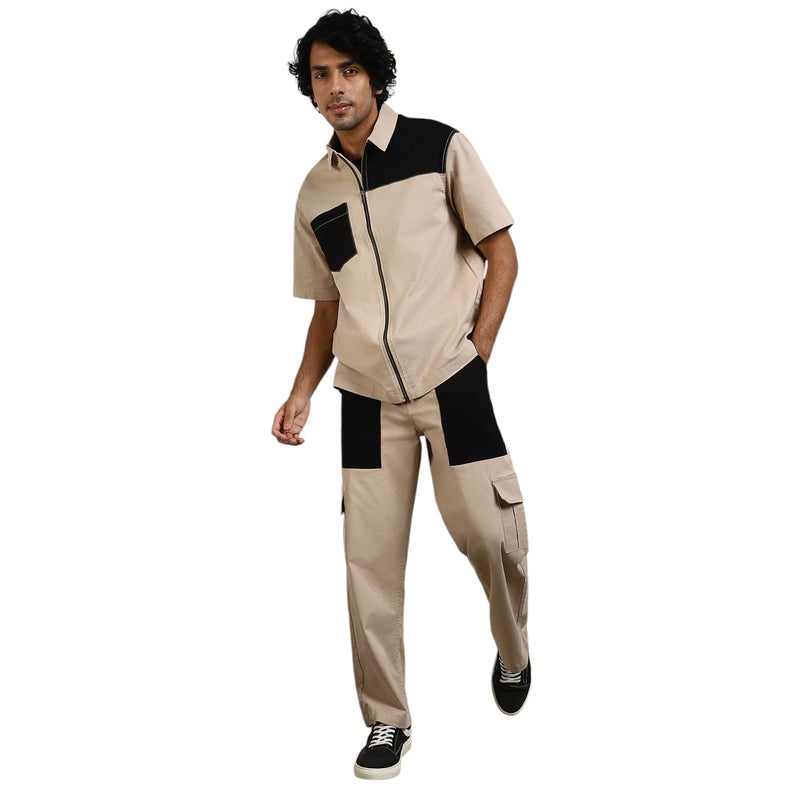 Nobero Men’s Casual Co-Ord Set | Modern Two-Piece Outfit for Men - Image 1