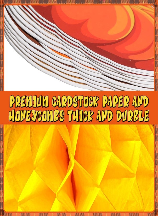 Qilery Fall and Thanksgiving Bulletin Board Decorations 3D Fall Decorations Classroom Door Thanksgiving Turkey Autumn Harvest Pumpkin Welcome Pumpkin Patch Bulletin Board Cutout Border Office School - Image 4