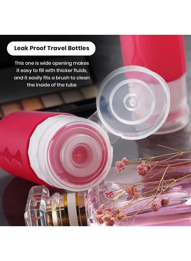Bhavyam Travel Refillable Bottle Container (Multi) - Easy To Carry Shampoo, Conditioner, Body Wash, Cosmetic Toiletries | Bpa Free Leak Proof | Travel & Pocket Friendly -(90 Ml X Pack Of 3) - Image 3