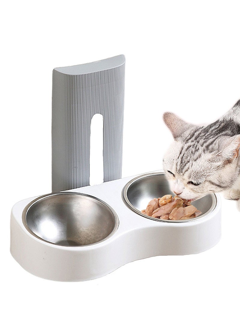 Kidle Hanging Cage Pet Feeder Cats Water Dispenser Cat Feeder Automatic Water Bowl for Dogs & Cats Crate Feeder Dish for Puppy Cats Rabbit  - Image 1