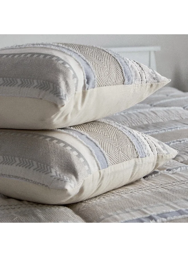 Home Box Mersin 6-Piece Elara Jacquard BIAB King Comforter Set 240 x 220 cm