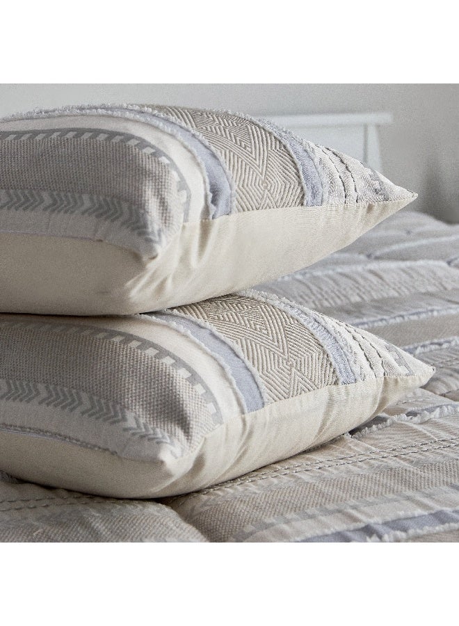 Home Box Mersin 6-Piece Elara Jacquard BIAB King Comforter Set 240 x 220 cm - Image 2