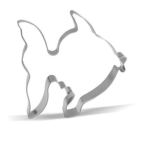Keewah 3.8 inch Fish Cookie Cutter - Stainless Steel - Image 1