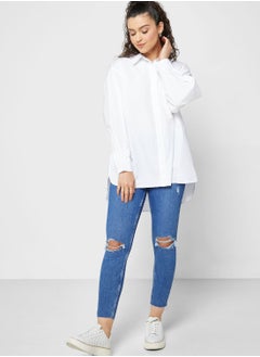 NEW LOOK High Waist Skinny Jeans  - Image 1