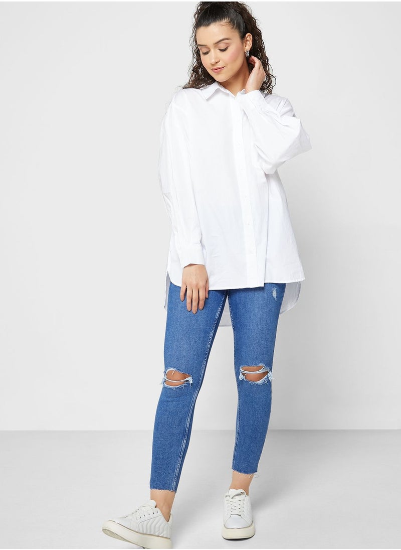 NEW LOOK - High Waist Skinny Jeans - Image 1