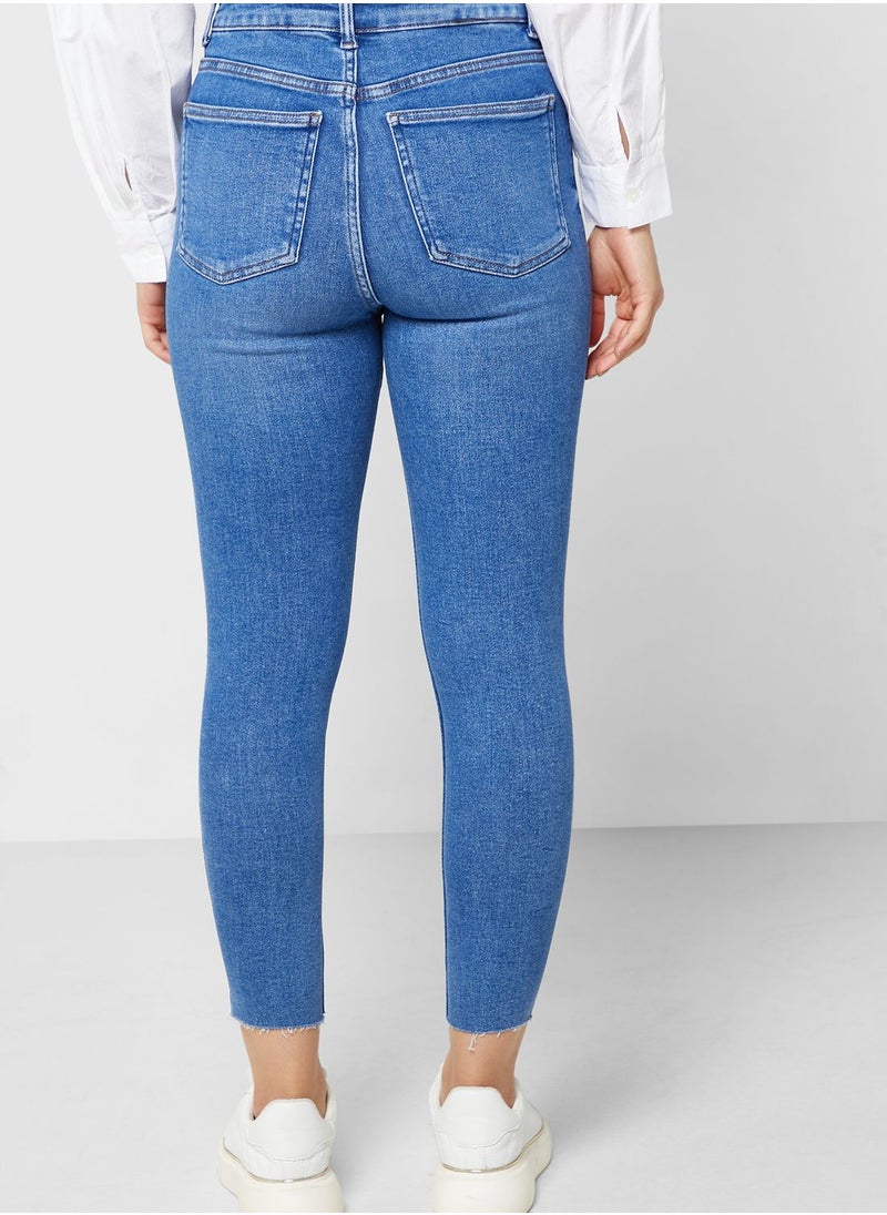 NEW LOOK - High Waist Skinny Jeans - Image 1