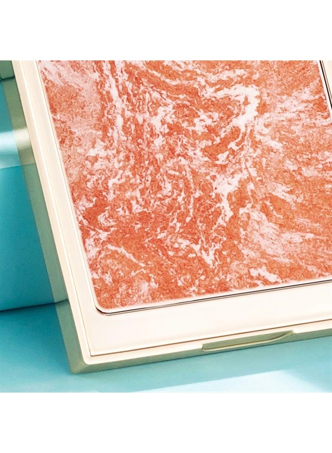 CATKIN Cheek Blush Bake Shimmer Pink Peach Multi Blusher Natural Powder Palette 10g (C04 Shimmer) - Image 4