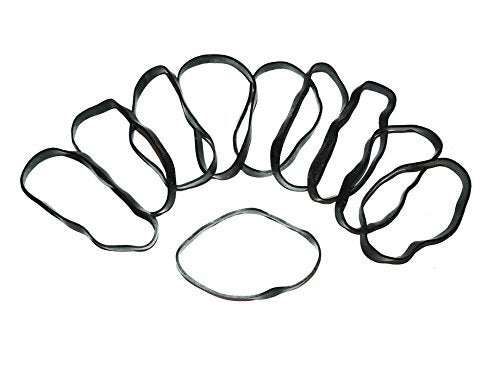 Crafted-Brand 10 Heavy Duty Rubber Bands | Big Thick XL-Large UV Resistant Black Rubber-Bands for Fishing, RC, or Hair + Use What the Pros Use + 1 Pack of 10 Bands (# 64-size, 1/4 x 3 1/2 Inch) - Image 5