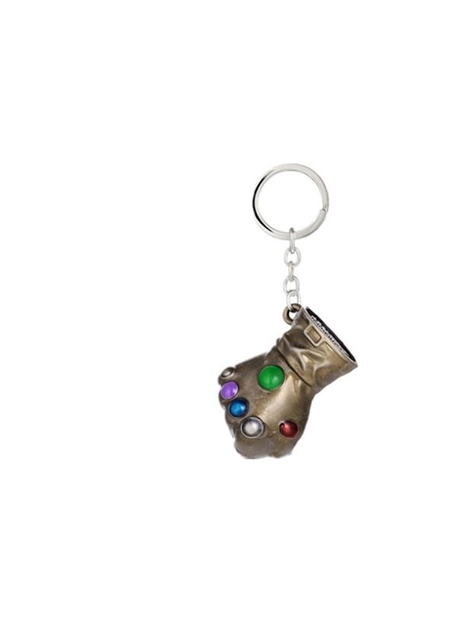 Loquat Thanos Iron Man Fist Hand Key Chain