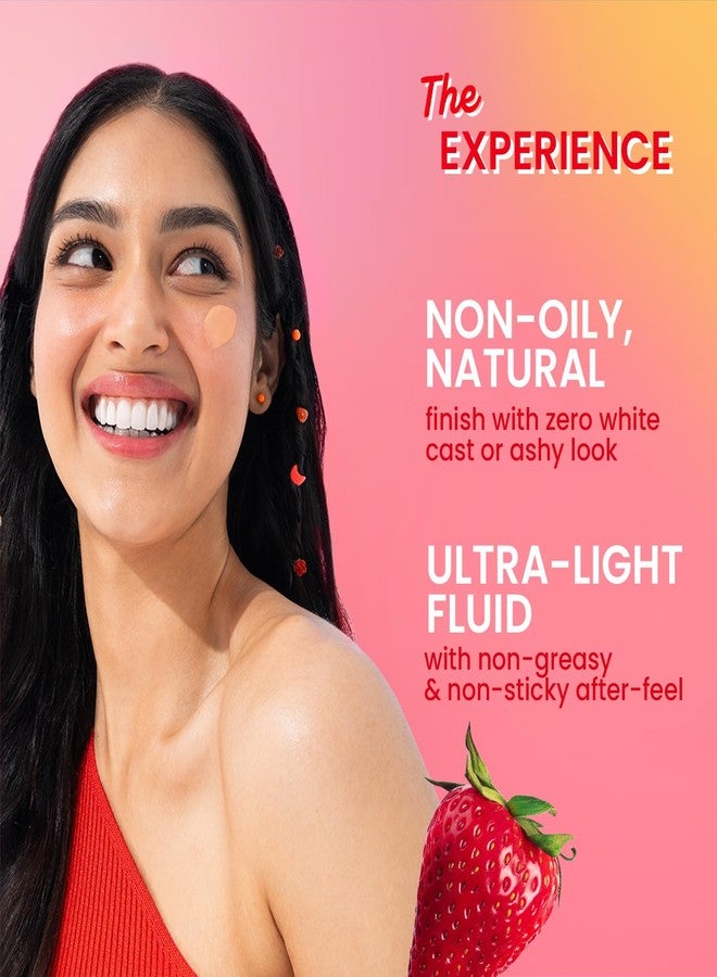 Dot & Key Strawberry Dew Tinted Sunscreen SPF 50+ Pa++++ - 01A Rose In-Vivo Tested | Protection Against UVA & UVB | Broad Spectrum, Water & Sweat resistant | For All Skin Types | 50ml - Image 5
