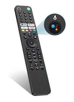 Replacement Remote Control for Sony Bravia Smart Voice Function TV RMF-TX520U KD-55X79J KD-55X80CJ KD-65X79J KD-65X80CJ KD-65X80J KD-75X79J KD-75X80CJ KD-75X80J KD-75X81J KD43X80J Voice Function