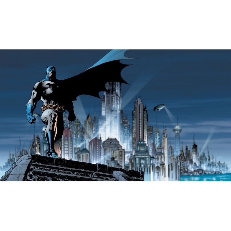 RoomMates JL1066M Batman Spray and Stick Removable Wall Mural 105 ft x 6 ft Black