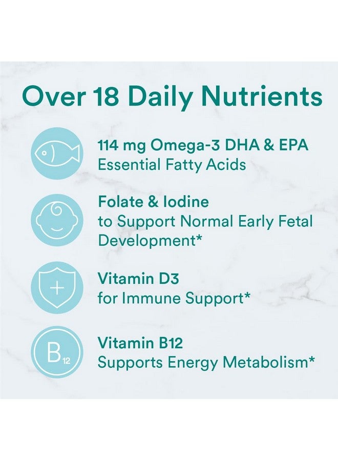 SmartyPants SmartyPants Prenatal Vitamins for Women, Multivitamin Gummies: Omega 3 Fish Oil (EPA/DHA), Biotin, Methylfolate, Vitamin D3, C, Vitamin B12, B6, A, K & Zinc, Inositol, 120 Count (30 Day Supply) - Image 5