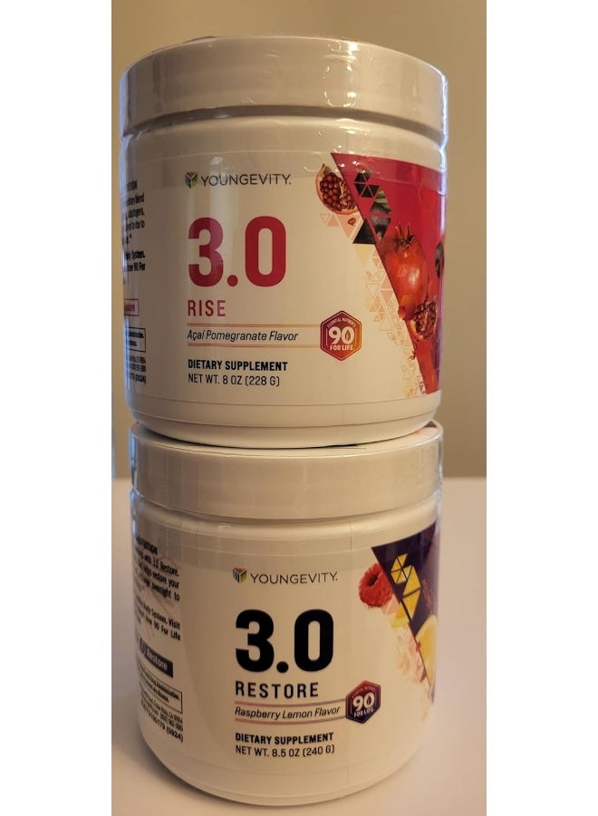 youngevity 3.0 Rise & Restore Dietary Supplement for Adults - Image 2