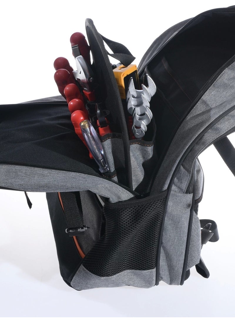 Probag - Technician Backpack Orthopedic Supported Waterproof Hardware Tool Kit PB-TÇ0007 - Image 1
