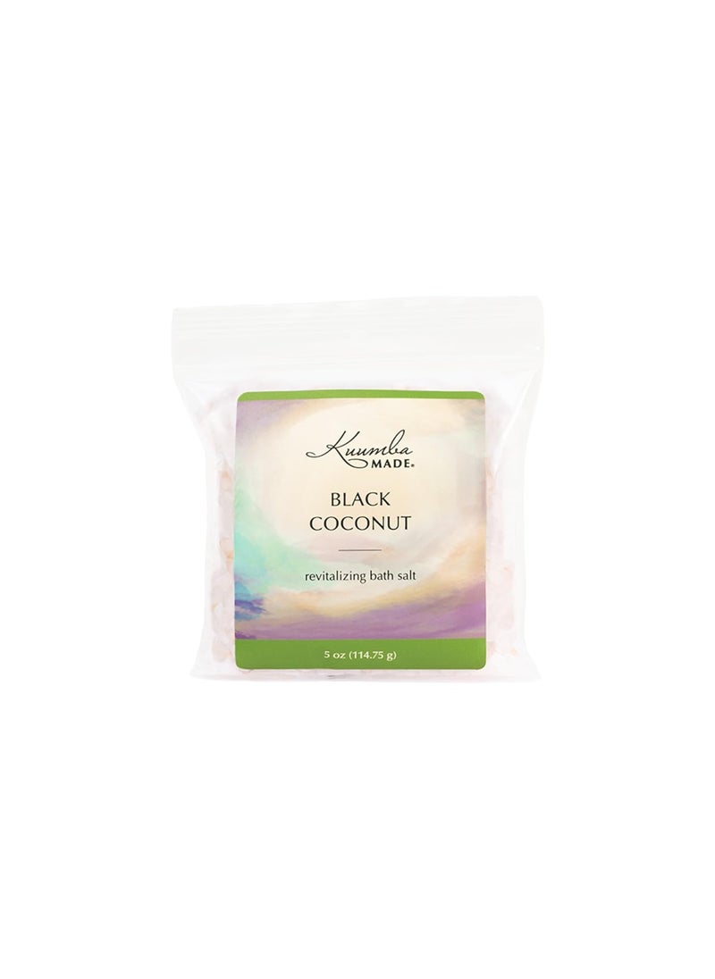 Kuumba Made - KUUMBA Made Black Coconut Bath Salt 5 OZ - Image 1
