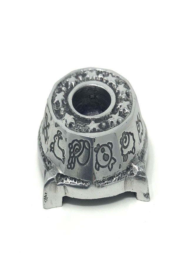 vrinda Aluminum Chime Candle Holder Zodiac 2" - Image 1