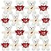 Hungdao 18 Pcs Valentines Day Bear Stuffed Animal Bear Plush Toys 1083 Inch Soft Cute Animals for Girlfriend Birthday Wedding Anniversary Mothers Day Party - Image 2