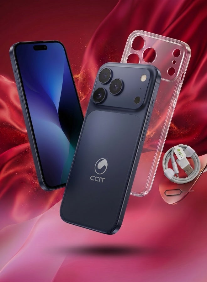 سي سي اي تي هاتف ذكي CCIT D17 Promax بشبكة 5G | شاشة 6.8 بوصة، سعة 1 تيرابايت ورام 16 جيجابايت مع بطارية 6000mAh - Image 2