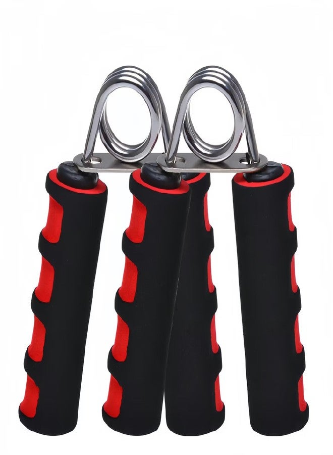 HORNO 2 Pcs Soft Foam Hand Exerciser，Strengthen Hand Grip Exerciser for Quickly Increasing Wrist Forearm and Finger Strength（Red） - Image 1