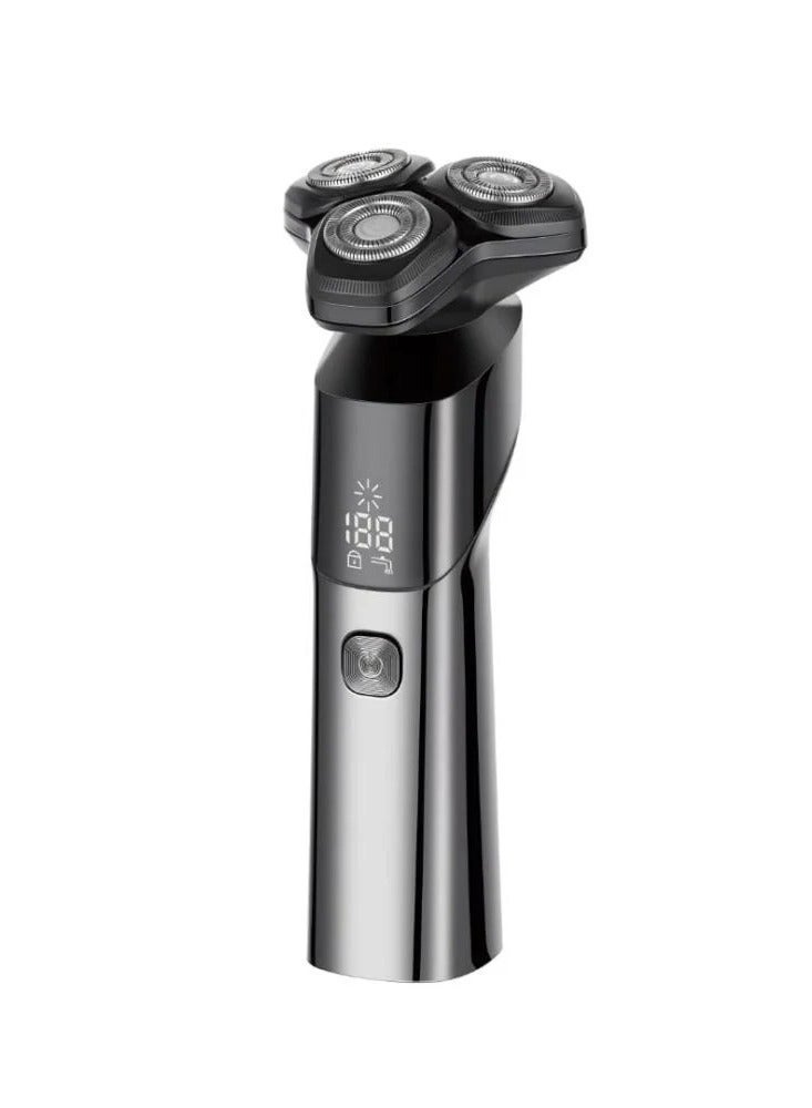Denx DX1368 Waterproof Electric Shaver with Type-C Fast Charging and LED Display - Image 1