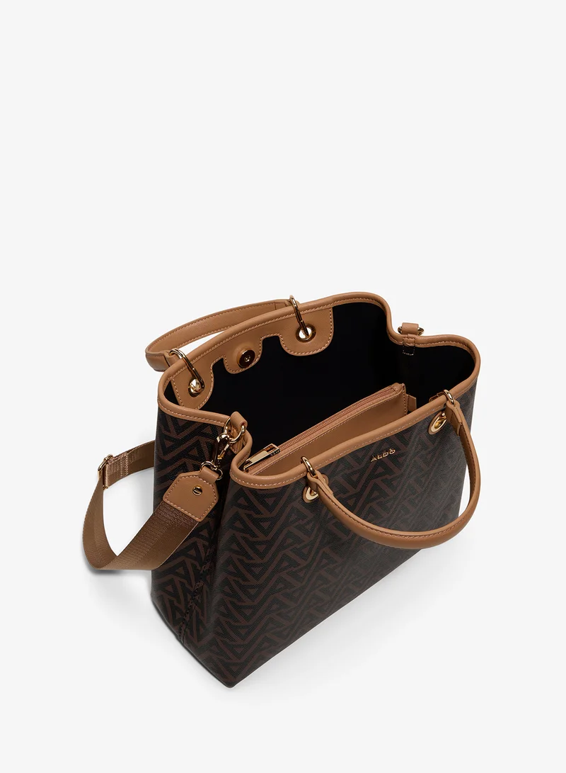 Aldo Brown Primary - Multi Gracelyne Satchel Bag for Women | Best Price UAE