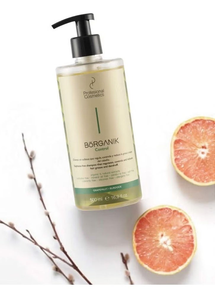 بروفشنال كوزماتيكس شامبو بورجانيك كنترول من بروفيشنال كوزماتيكس، 500 مل (2334) - Image 3