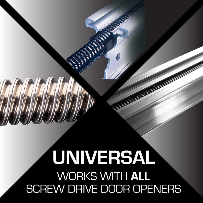Genie Screw Drive Lube â€“ Reduce Noise with Only Recommended Lubricant Garage Door Openers, 0.25 oz. Each (3 Pack) -GLU-R, 9.00in. x 7.00in. x 0.60in, Original Version - Image 4