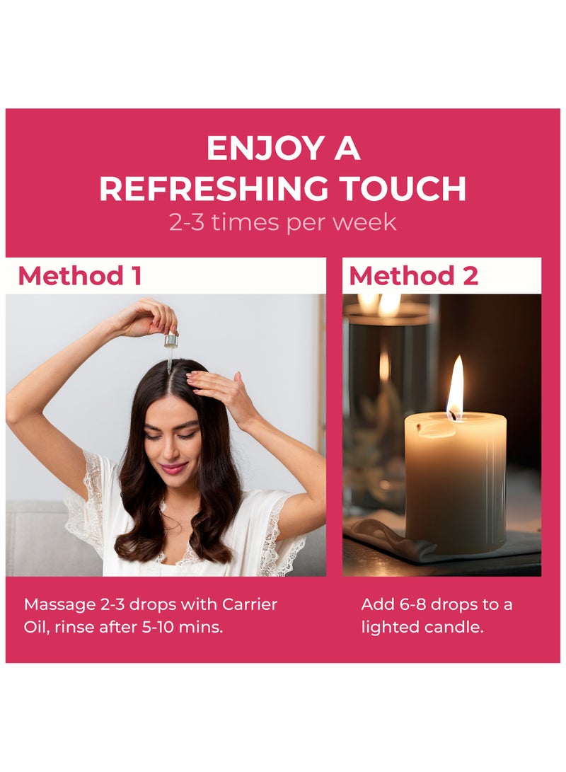 جادول ناتشورالز زيت شجرة الشاي العطري من جادول ناتشورالز مع قطارة زجاجية - 30 مل - Image 3