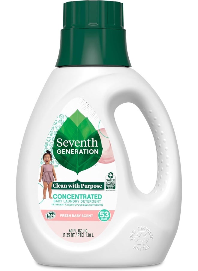 Seventh Generation Baby Liquid Laundry Detergent - Image 1