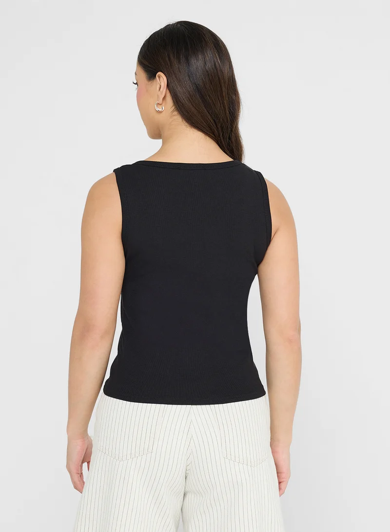 جينجر بيسيكس 2PK Ribbed Vest