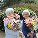 Ephlyn 16Pcs Happy Retirement Centerpiece Sticks Officially Retired Table Flower Centerpieces Sticks No Work Zone Floral Decorations for Farewell Birthday Party Centerpieces Supplies Pink - Image 4