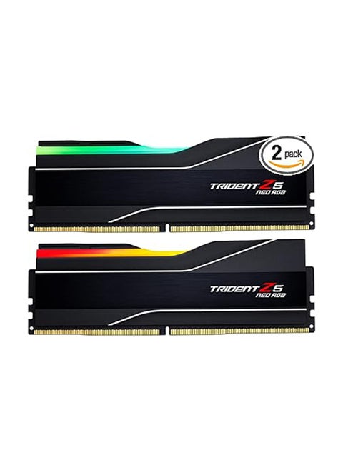 Trident Z5 Neo RGB DDR5 32GB (2 x 16GB) 6000MHz CL30-38-38-96 AMD EXPO Overclocking Memory Kit, Unbuffered, Non-ECC, 1.35V, Dual Channel, High-Performance RAM for AMD Platforms | F5-6000J3038F16GX2-TZ5NR
