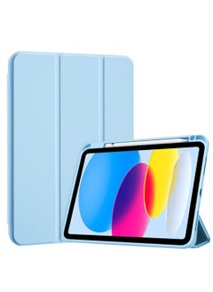 iPad cover iPad11 Pro 2024 with smart pen holder, slim smart cover with kickstand, automatic screen off/on