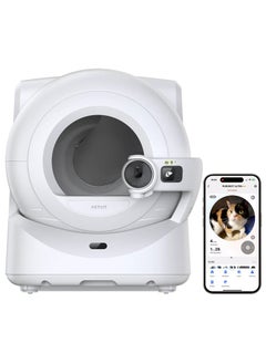 PETKIT New Purobot Ultra Self-Packing & AI-Powered Camera Automatic Cat Litter Box, 5G WiFi Self Cleaning Cat Litter Box, True Hands-Free Auto Scooping Cat Litter Box with App control