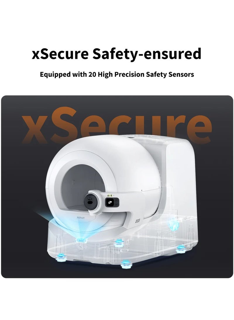 PetKit - PETKIT New Purobot Ultra Self-Packing & AI-Powered Camera Automatic Cat Litter Box, 5G WiFi Self Cleaning Cat Litter Box, True Hands-Free Auto Scooping Cat Litter Box with App control - Image 1