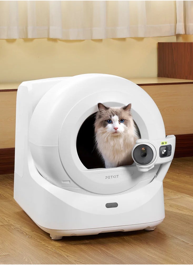 PetKit - PETKIT New Purobot Ultra Self-Packing & AI-Powered Camera Automatic Cat Litter Box, 5G WiFi Self Cleaning Cat Litter Box, True Hands-Free Auto Scooping Cat Litter Box with App control - Image 1