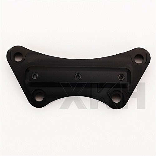 XKH-MOTO XKH- Anti-Slip Handlebar 1PC 1" 25mm top clamp Compatible with 1997 & up Harley Touring Black [B075YHL8H8] - Image 1