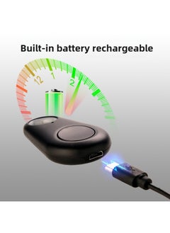 Generic Charging Water Drop Bluetooth Anti-lost Device Smart Bluetooth Locator Water Drop Two-way Anti-lost Device Mobile Phone Anti-lost Device-Color:Battery Model With Random Colors  - Image 4