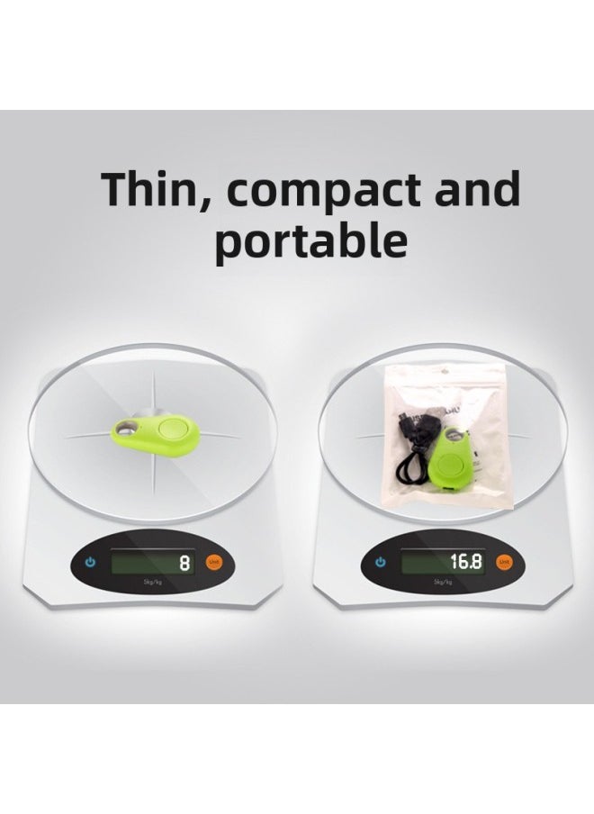 Generic - Charging Water Drop Bluetooth Anti-lost Device Smart Bluetooth Locator Water Drop Two-way Anti-lost Device Mobile Phone Anti-lost Device-Color:Battery Model With Random Colors - Image 1